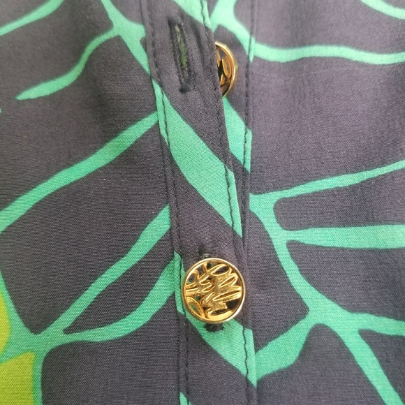 Lilly Pulitzer Elsa Under The Palms Top. XXS - Picture 4 of 7